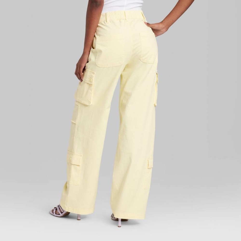 Women's High-Rise Cargo Utility Pants - Wild Fable - Picture 2 of 11